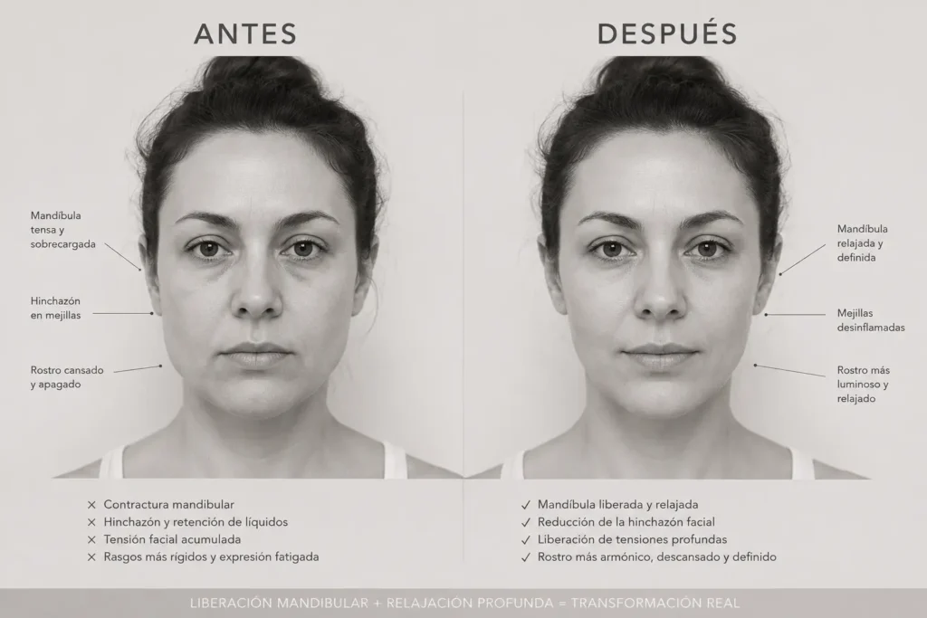 Bruxismo antes y despues